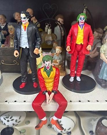 toy dekor: Joker mövzusunda kolleksiya fiqurları - Material: sərt plastik/rezin — 3