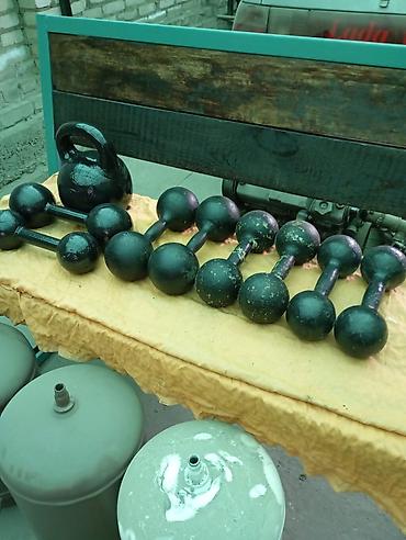Гантели 12 кг 5500./гантели10кг 5000./гантели 8 кг 4500.турник 2000 at lalafo.kg Гантели 12 кг 5500./гантели10кг 5000./гантели 8 кг 4500.турник 2000