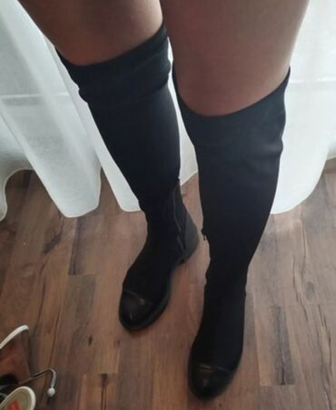 zara obuca cizme: High boots, Zara, 37