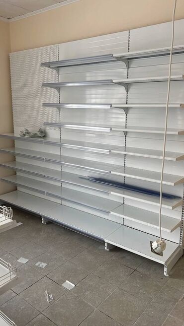 Стеллажи: Полки для магазина, аптек, бутиков и т.д. Все виды: пристенные — 23