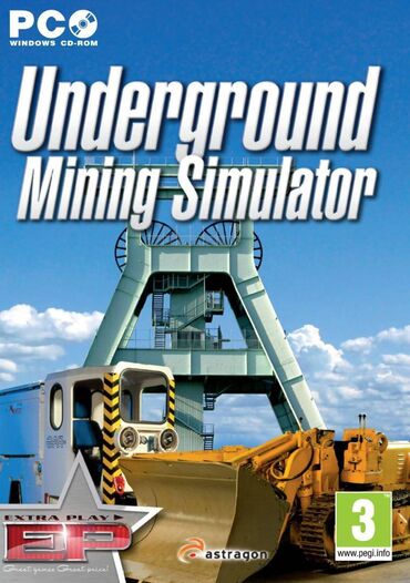 retro konzola sa pištoljem i ugrađenim igricama: Under.ground M I N I N G SIMULATOR igra za pc (racunar i lap-top)