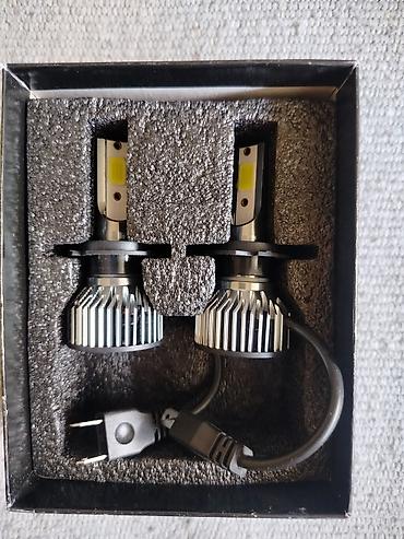 prodaja bisona: Na slici se nalazi set H7 LED sijalica za auto farove (kratka ili duga — 1