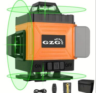 qaşıq dəst: Yeni Lazer nivelir Yüksək dəqiqliklə ölçən, Ünvandan götürmə, Kredit yoxdur