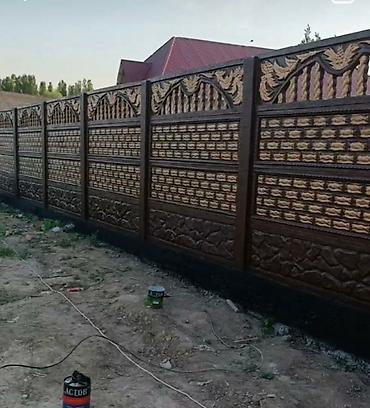 Бетонные еврозаборы: Бетонные еврозаборы — 19