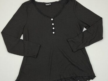czarne koronkowe bluzki: Bluzka Damska, Janina, 2XL, stan - Dobry