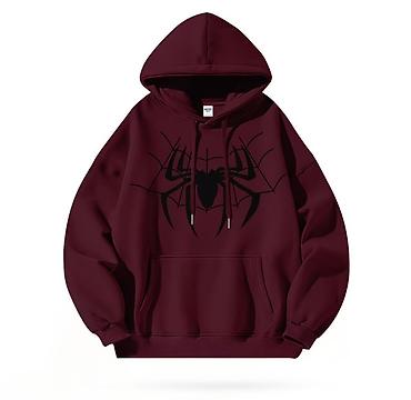 tuklu geyim: 🕷️ Spider-Man printli huddi Spider-Man dizaynlı, gündəlik istifadə — 1