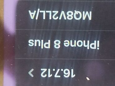 Apple iPhone: IPhone 8 Plus, 64 GB, Barmaq izi — 16