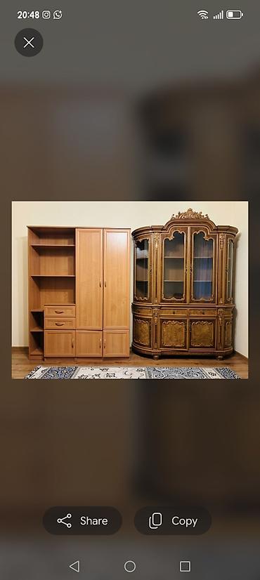 İki ədəd mebel vitrin/dolab dəsti - Klassik üslubda, oyma naxışlı lalafo.az -da İki ədəd mebel vitrin/dolab dəsti - Klassik üslubda, oyma naxışlı