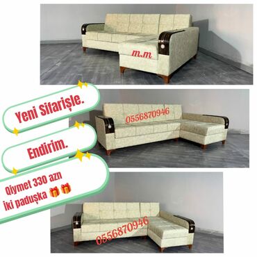 Sifarişlə divanlar: Künc divan, Qonaq otağı üçün, Parça, Bazalı, Açılan, Kitab — 14