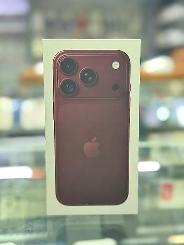 Новый IPhone 18 Pro, 256 ГБ, цвет Burgundy. - Поддержка: физическая