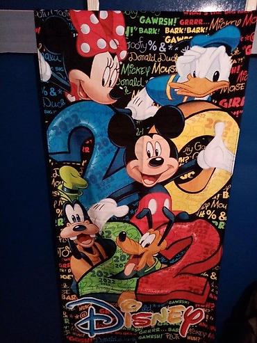 Towels: MIKI MAUS PESKIR NOV ZA PLAZU MICKEY MOUSE DISNEY AKCIJA | Cene nisu — 3
