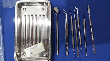 Ostali medicinski proizvodi: Stomatološki pregled Tacna sa instrumentima za stomatološki pregled — 4