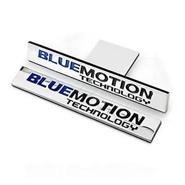 Auto delovi, gume i tjuning: Prednji znak Bluemotion na plocicu. Znak za prednju resetku - — 5