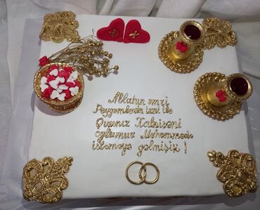 Tortlar: Xırdalanda ev şəraitində hazırlanan şirniyyat və yeməklər - Bəzəkli — 1