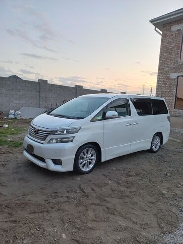 Toyota: Toyota Vellfire: 2009 г., 2.4 л, Вариатор, Бензин, Минивэн