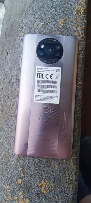 Elektronika: Poco X3 Pro, 128 GB, rəng - Qızılı, Sensor, Face ID