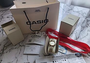 zəncir satisi: Yeni, Qol saatı, Casio, rəng - Gümüşü — 8