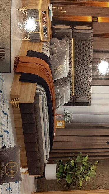 кресло кровать в баку цены: Двуспальная кровать, Шкаф, Трюмо, 2 тумбы, Турция, Новый