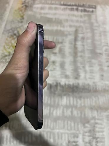 iphone 15 pink: IPhone 14 Pro, Б/у, 128 ГБ, Deep Purple, 75 % — 2