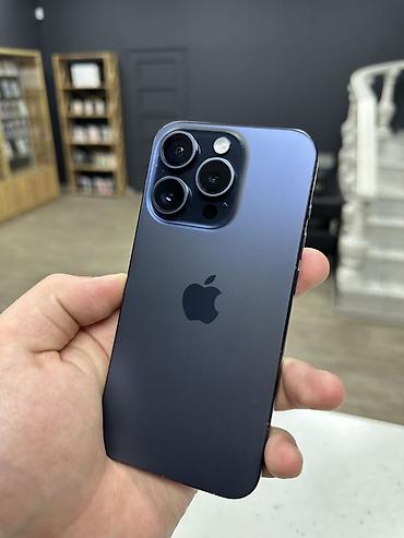 iphone13pro max: IPhone 15 Pro Titanium Blue Состояние отличное, не вскрытый Face ID — 1