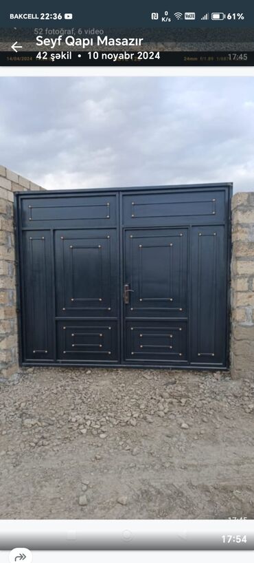 Giriş qapıları: Mənzil üçün Yeni Giriş qapısı Zamok ilə, Zəmanətli, Ödənişli quraşdırma, Ödənişli çatdırılma, Rayonlara çatdırılma, Ünvandan götürmə — 30