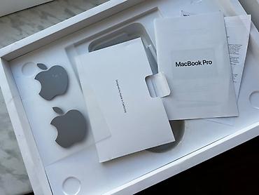 2.el macbook: MacBook M2 Pro, 512 GB yaddaş, 8 GB RAM. Batareya vəziyyəti 98%-dir — 7