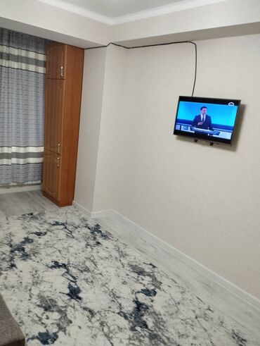 снять квартиру на долгий срок в бишкеке ок: 1 бөлмө, Менчик ээси, Чогуу жашоосу жок, Толугу менен эмереги бар