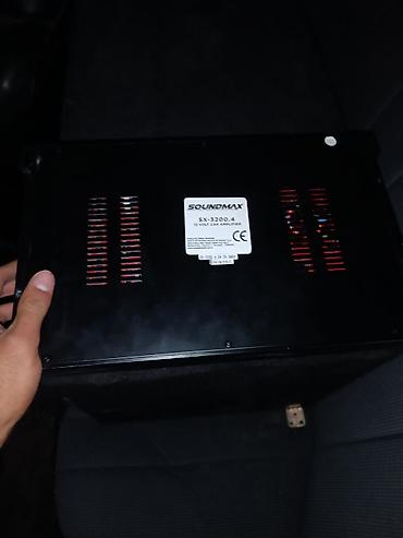 avto maqnitola: Soundmax SX-3200.4 – 12V Avtomobil Gücləndiricisi Xüsusiyyətlər: - — 2