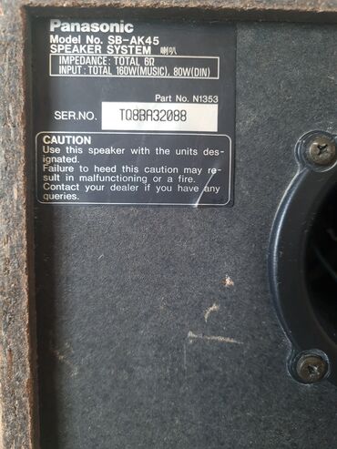 Dinamiklər və kolonkalar: Panasonic 50 manat Aıwa 45 manat Sarı kalonka 50 manat Sony (kvadrat) — 3