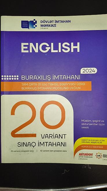 Testlər: Riyaziyyat Testlər 11-ci sinif, DİM, 1-ci hissə, 2023 il — 7