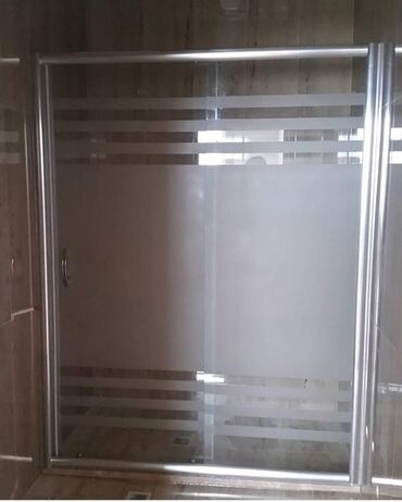 Duş kabinaları, arakəsmələr: Yeni Üstü açıq kabina, Düzbucaqlı, Pulsuz çatdırılma — 10