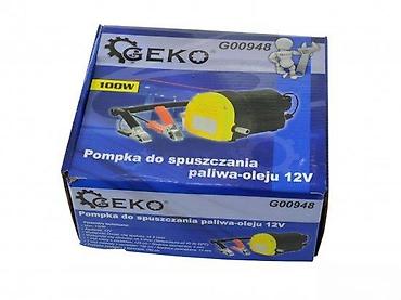 Alati za automobile: GEKO G00948 12V električna pumpa za ispuštanje ulja i goriva - — 3