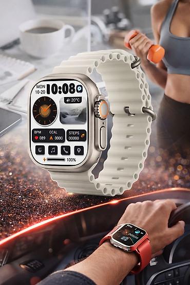 Наручные часы: Kateqoriya: Smart saatlar Məhsul: Smart Saat X8 Ultra (49mm – Ultra — 1