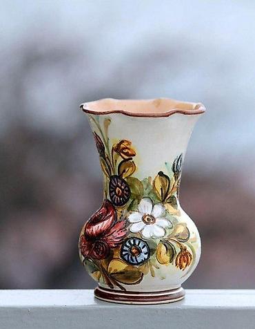 Stare vaze i dekor: SC Castelli vaza ORIGINAL. Made in ITALY. Signatura SC Castelli ( — 4