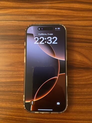 iphone 16 e satış: IPhone 16 Pro, 128 GB, Desert Titanium, Barmaq izi, Face ID