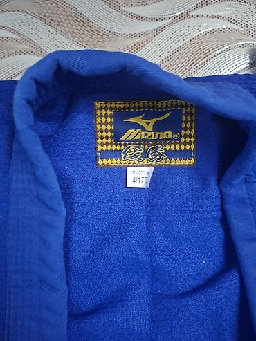 нашивка: Кимоно (дзюдоги) Mizuno, синее - Бренд: Mizuno - Комплектация: куртка — 8