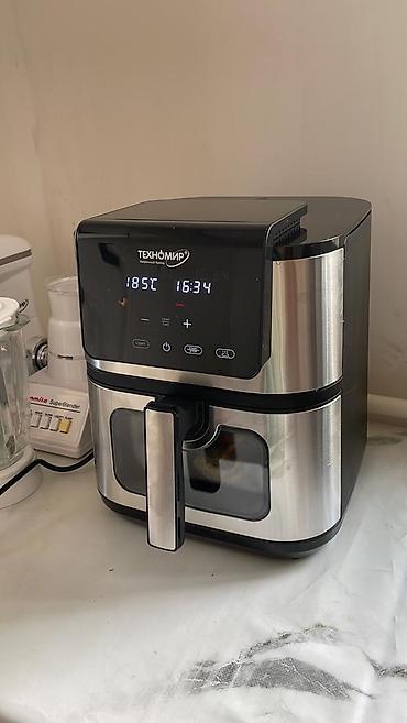 Бытовые фритюрницы: Аэрофритюрницы (Air Fryer) 1) ТЕХНОМИР TH-?ъём: 12,8 л - Мощность — 7