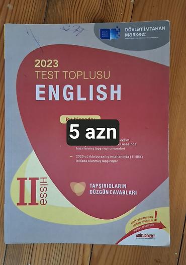 geta bakı: İngilis dili Testlər 11-ci sinif, DİM, 1-ci hissə, 2022 il — 2