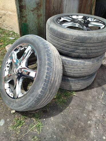 Диски: Литые Диски R 19 Mercedes-Benz, Комплект, отверстий - 5, Б/у — 8