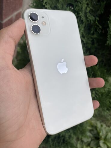 �������������� ���������� ���������� 10 �� �������������� в Кыргызстан | Apple IPhone: IPhone 11 | 64 ГБ | Белый Б/у | Беспроводная зарядка, Face ID