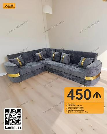 ucuz kunc divan: Künc divan – Lamini.az - Ölçülər: 280 × 200 sm - Mexanizm: açılan — 1