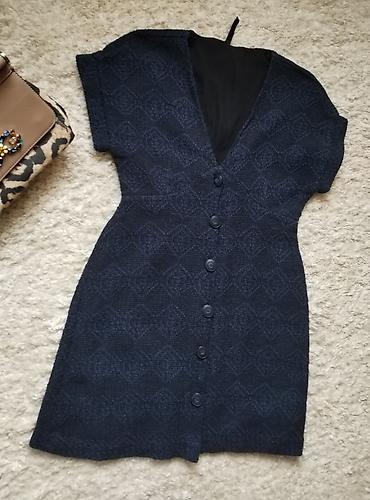 zara web: Zara tvid haljina u velicini 38/M sa dugmicima. Perfektno stanje ☆ — 6