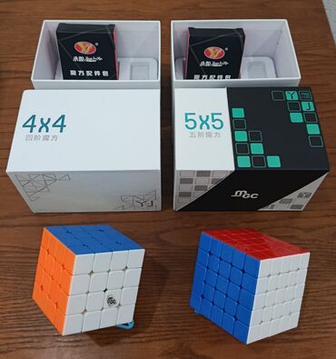 rubik küp: YJ MGC 4x4 və 5x5 maqnitli kublar təcili satılır!🔥 Professional yarış