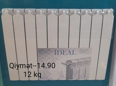 Radiatorlar: Yeni Seksiyalı Radiator Alüminium, Pulsuz çatdırılma, Ödənişli quraşdırma, Zəmanətsiz, Kredit var — 2