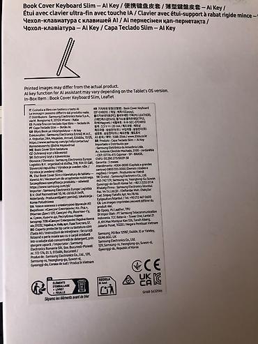 ipad mini 6 cellular: Samsung Book Cover Keyboard Slim – AI Key planşet klaviaturalı kitab — 5