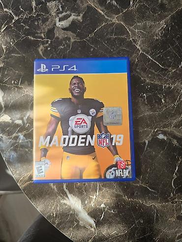 Техника и электроника: Məhsul: Madden NFL 19 – PS4 (Blu‑ray disk və orijinal qutu) — 1