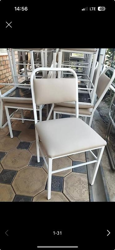 Кухонные столы и стулья: Кухонный стол и стул, Новый, Платная доставка, цвет - Белый — 14