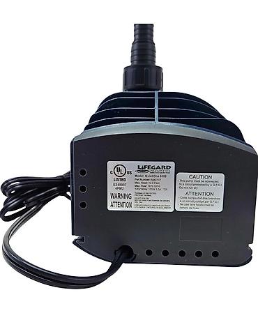 Nasoslar: Lifegard Quiet One Aquarium Pump – Model 5000 / 6000 - Akvarium — 6