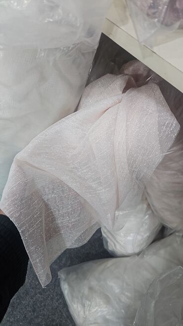 Pərdə və tüllər: Yeni, Pambıq Tül, Pulsuz çatdırılma — 15