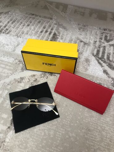 купить серьги золотые: Очки оригинал FENDI
